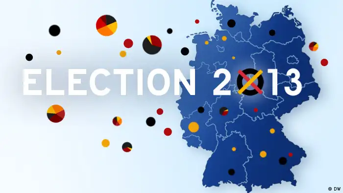 Deutschland, Wahl, Bundestagswahl 2013