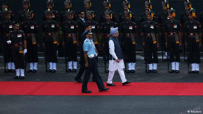 Indien Unabhängigkeitstag 2013 Manmohan Singh