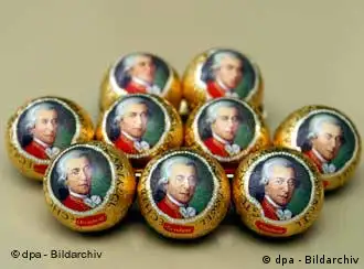 Mozart chocolate is selling well as the composer's 250th birthday is approaching
