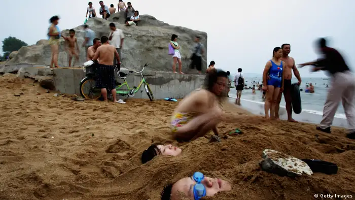China Beidaihe Strand (Getty Images)