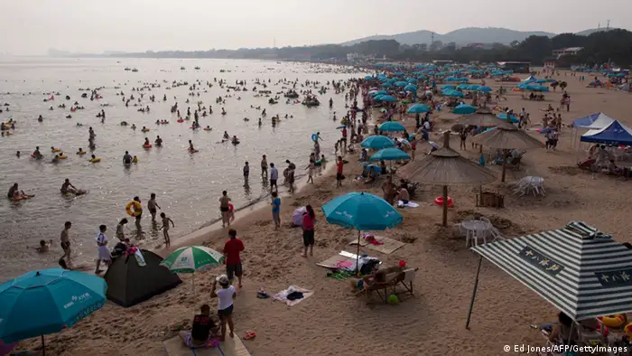 China Beidaihe Strand (Ed Jones/AFP/GettyImages)