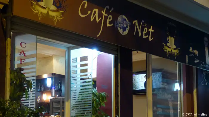 Internet-Café in Tunis
(Foto: Anne Allmeling /DW)
