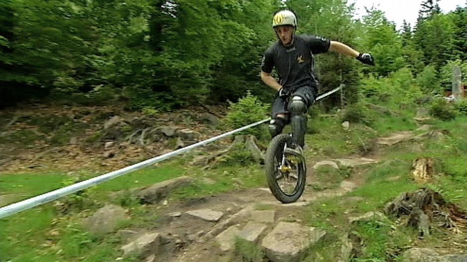 Unicycle Racer DW 08/20/2013