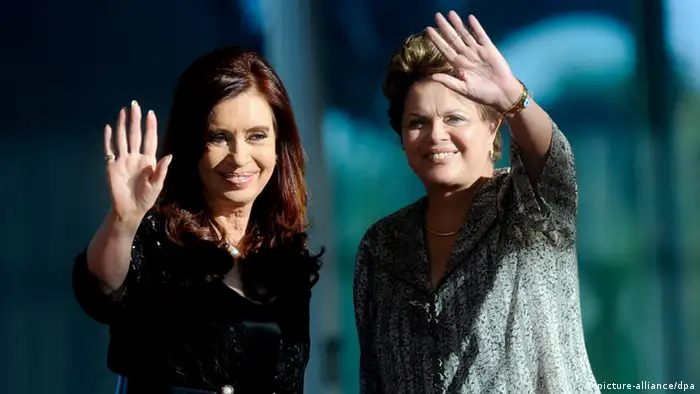 Dilma Roussef Cristina Fernandez de Kirchner