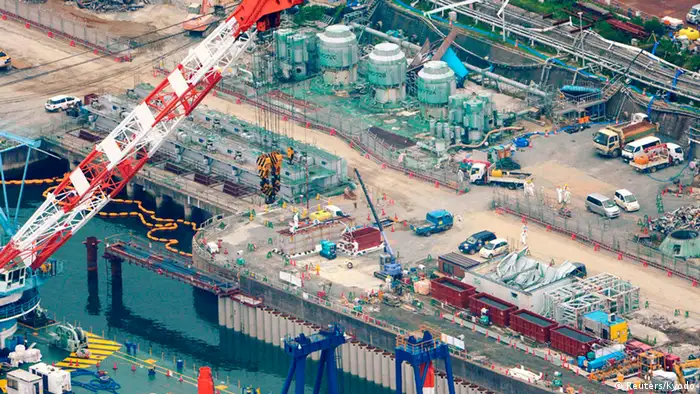 300 Tonnen radioaktives Wasser versickert in Fukushima August 2013