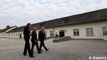 Polémica visita de canciller Merkel a campo de Dachau
