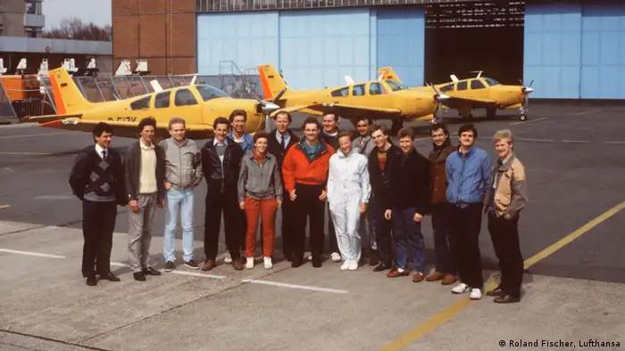 23.8.1988 erste Lufthansa-Pilotin