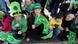 Kinder auf der St Patrick's Day Parade ('Foto: Paul Faith/PA) Kinder auf der St Patrick's Day Parade ('Foto: Paul Faith/PA)