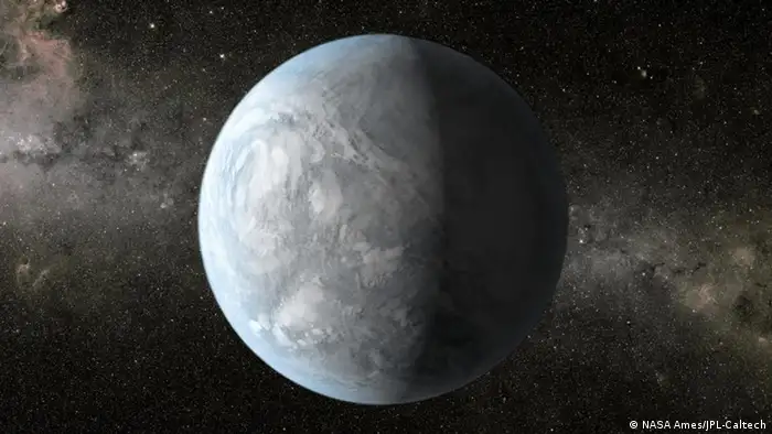 Symbolbild - Sternsystem Kepler 62e