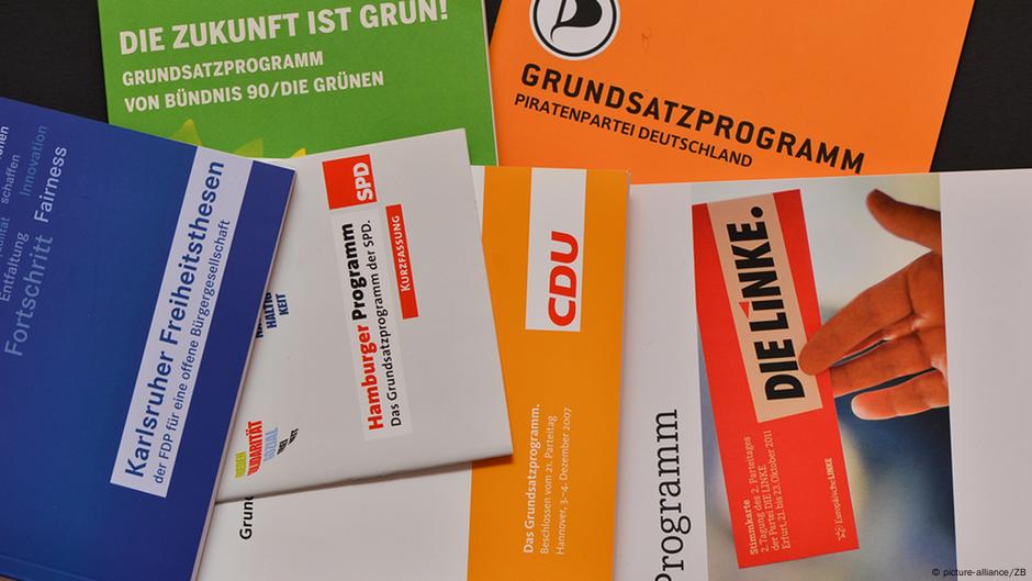 Deutsche Parteien mit mehr Mitgliedern DW 31.08.2014