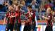 Frankfurt players celebrate Frankfurt players celebrate