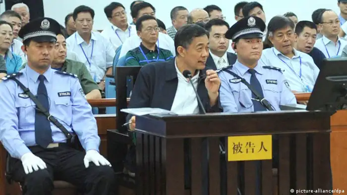 Bo Xilai vor Gericht 24. August 2013