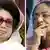 Kombobild Khaleda Zia und Sheikh Hasina