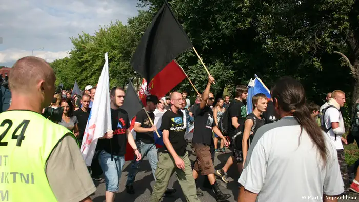 Anti-Roma Proteste in Tschechien