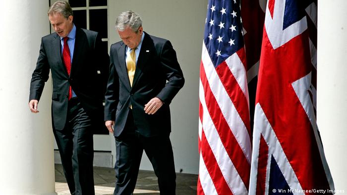 George W. Bush, Tony Blair 2007 Washington