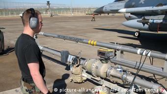 Auftanken einer F-16 Incirlik Air Base Türkei