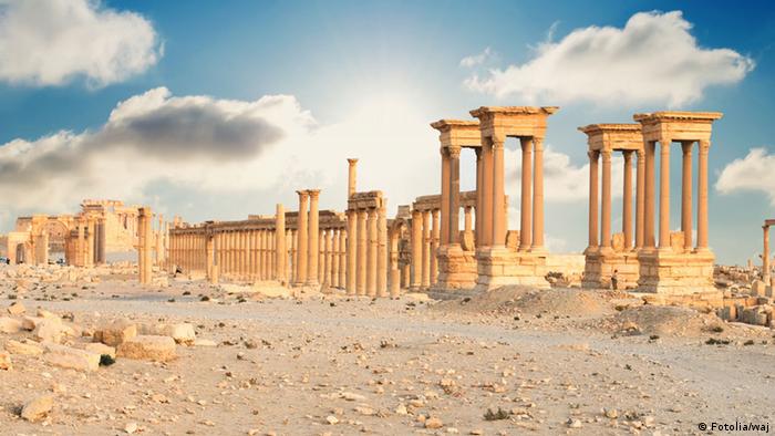Weltkulturerbe Syrien Oase Palmyra