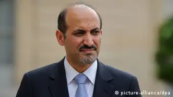 Ahmad al-Dscharba Präsident Syrische Nationalkoalition Besuch in Paris