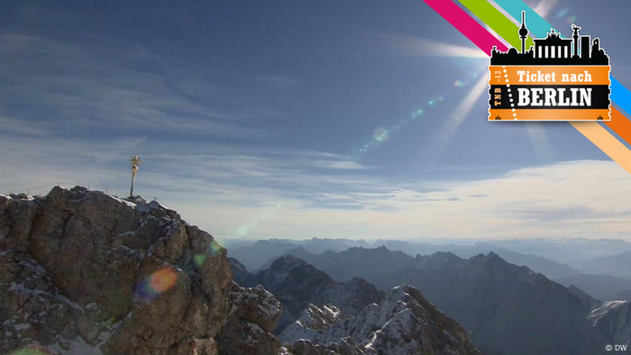 Blick auf die Zugspitze (DW)