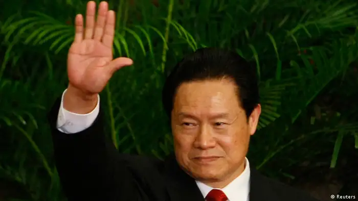 Zhou Yongkang chinesischer Spitzenpolitiker ARCHIVBILD 22.10.2007