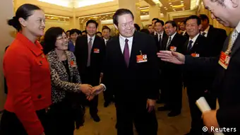 Zhou Yongkang chinesischer Spitzenpolitiker ARCHIVBILD 12.03.2011