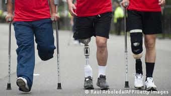 Kolumbien Soldaten Beine amputiert