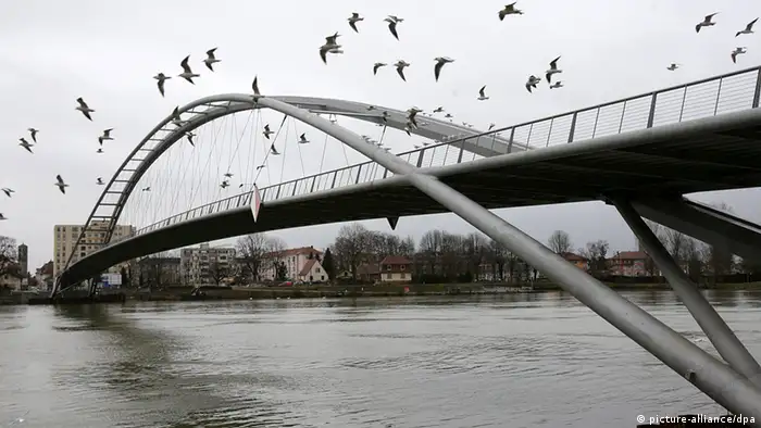Dreiländerbrücke über den Rhein