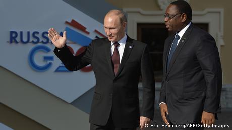 Macky Sall et Vladimir Poutine se sont rencontré au sommet du G20 à Saint Petersburg (Archives - 05.09.2013)