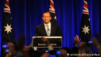 Tony Abbott Australien Wahl