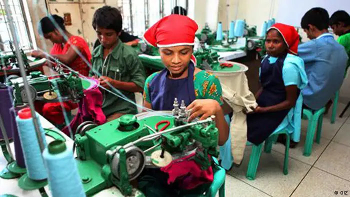 GIZ Bangladesch: Faire Arbeitsbedingungen in einer Textilfabrik