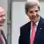 Hague y Kerry, ministros de Exteriores de Gran Bretaña y Estados Unidos.
