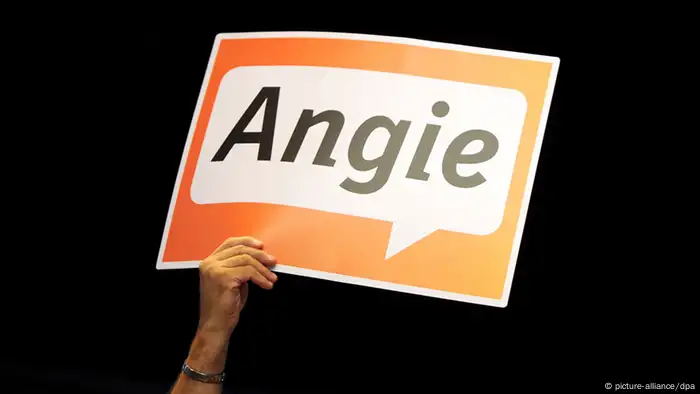 Wahlkampf 2013 Angie Plakate der CDU