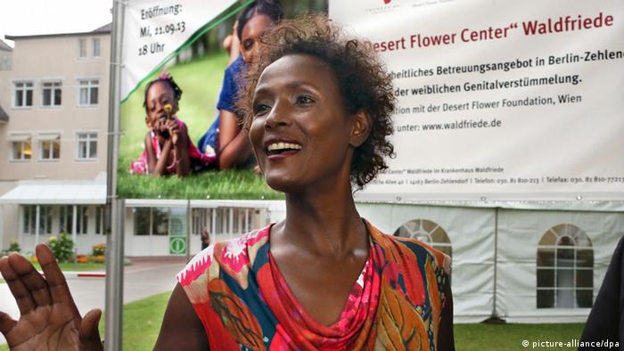 Waris Dirie (photo via dpa)