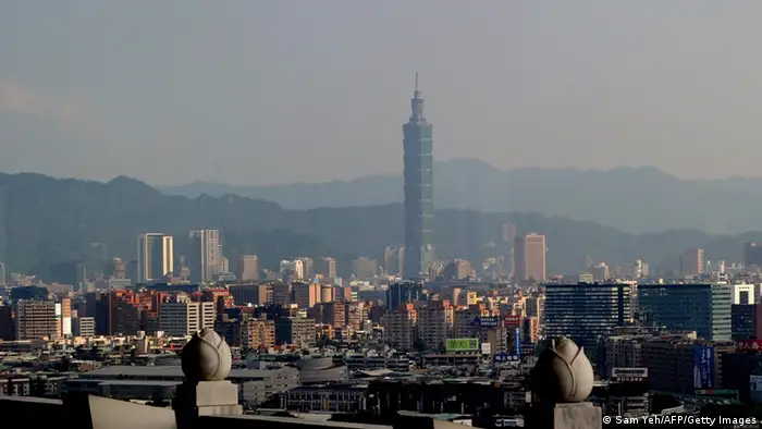 Taipei Stadtpanorama 2010
