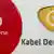 Vodafone and Kabel Deutschland logos. Photo dpa