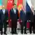 Главы стран ШОС на саммите в Бишкеке