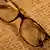 Buch Hindi Schriftzeichen Brille