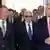 Sergei Lavrov, Lakhdar Brahimi na John Kerry baada ya mazungumzo mjini