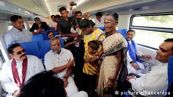 Bahnverbindung im Norden Sri Lankas wiedereröffnet