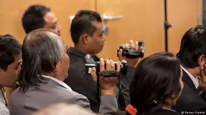 Zuschauer aus Myanmar bei dem Expertengespräch Medien International im Hauptstadtstudio der ARD (Foto: Reiner Freese).