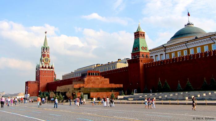 На Красной площади в Москве