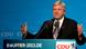 Hesse Premier Volker Bouffier speaks at an election campaign event of his German Christian Democratic Union (CDU) party in the central German town of Fulda on September 19, 2013. Germans go to the polls on September 22. AFP PHOTO / ODD ANDERSEN (Photo credit should read ODD ANDERSEN/AFP/Getty Images) Hesse Premier Volker Bouffier speaks at an election campaign event of his German Christian Democratic Union (CDU) party in the central German town of Fulda on September 19, 2013. Germans go to the polls on September 22. AFP PHOTO / ODD ANDERSEN (Photo credit should read ODD ANDERSEN/AFP/Getty Images)