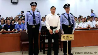 China Bo Xilai Verurteilung lebenslange Haftstrafe 22.09.2013