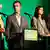 Green Party leaders Claudia Claudia Roth, Cem Özdemir, Katrin Goering-Eckardt dan Jürgen Trittin