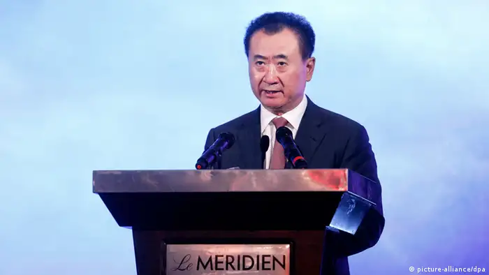 Wang Jianlin Präsident der Dalian Wanda Group