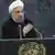 Iran's President Hassan Rouhani addresses the 68th United Nations General Assembly at UN headquarters in New York, September 24, 2013 REUTERS/Ray Stubblebine (UNITED L'Iran ne cherche pas à obtenir l'arme nucléaire, a affirmé Hassan Rohani devant l'assemblée générale