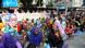 Bangladesh textile workers wait in the street Bangladesh textile workers wait in the street
