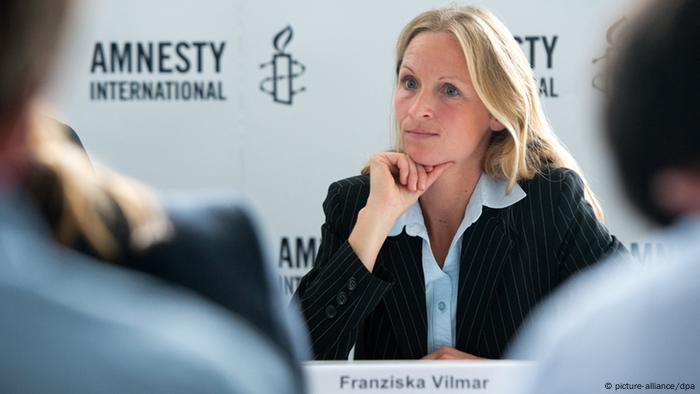 Amnesty International Franziska Vilmar PK