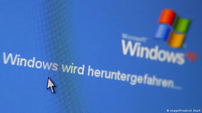 Microsoft Windows XP Ende