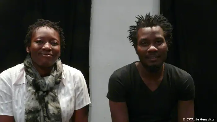 Edoxi Lionelle Gnoula et Sidiki Yougbaré étaient invités pour la deuxième fois au festival Africologne